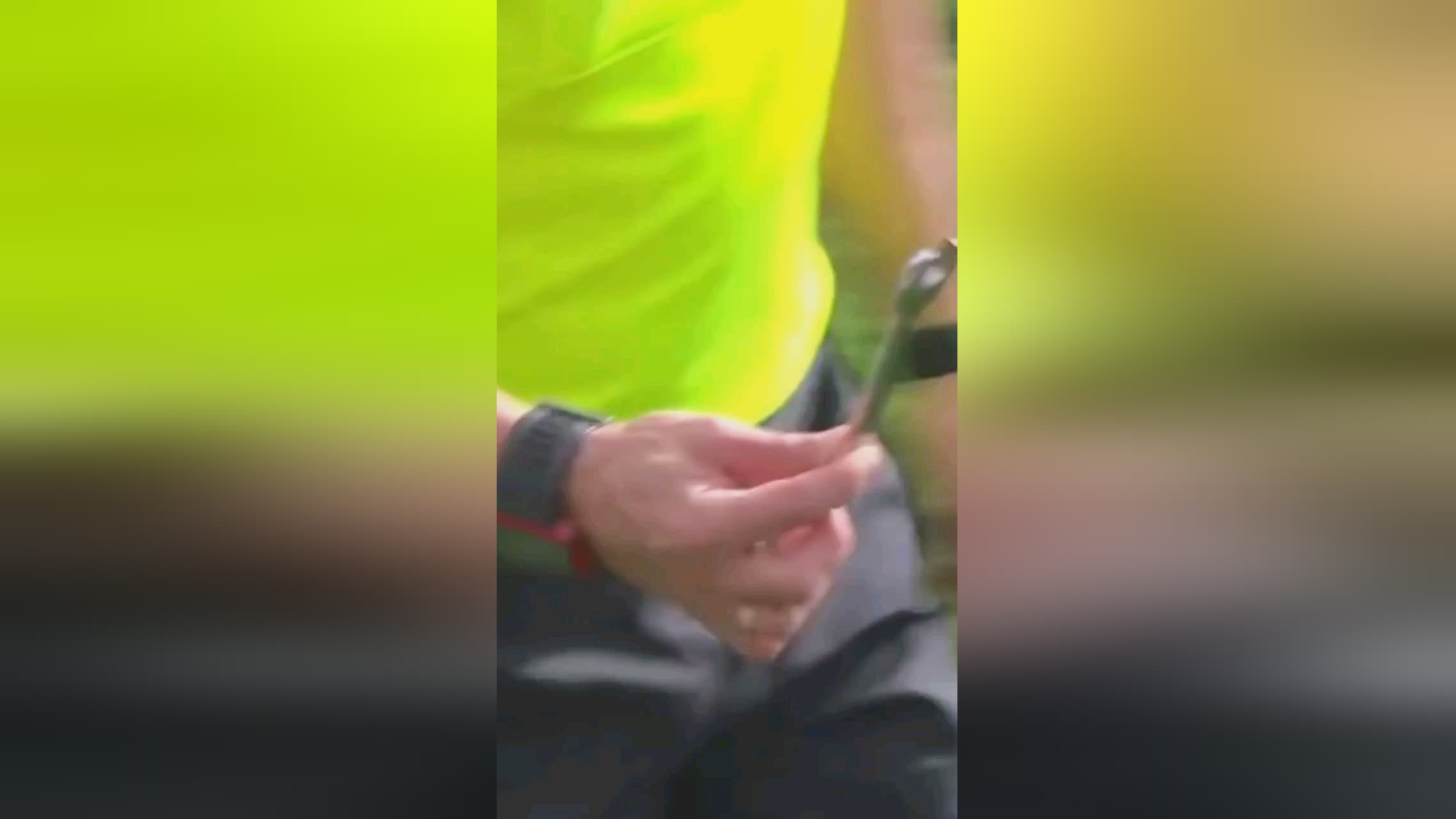 虽然